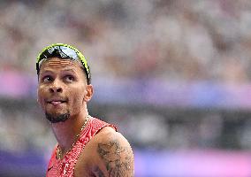 (PARIS2024) FRANCE-PARIS-OLY-ATHLETICS-100M-MEN