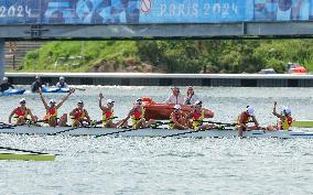 (PARIS2024) FRANCE-VAIRES-SUR-MARNE-OLY-ROWING