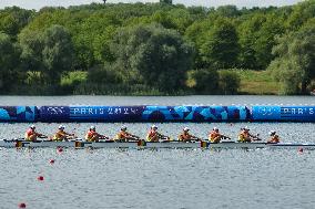 (PARIS2024) FRANCE-VAIRES-SUR-MARNE-OLY-ROWING