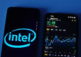 Intel Share Fall