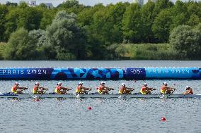 (PARIS2024) FRANCE-VAIRES-SUR-MARNE-OLY-ROWING