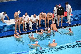 (PARIS2024) FRANCE-SAINT-DENIS-OLY-WATER POLO