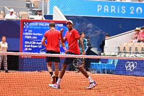 Paris 2024 - Tennis - Austin Krajicek and Rajeev Ram Win Silver