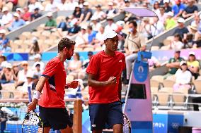 Paris 2024 - Tennis - Austin Krajicek and Rajeev Ram Win Silver