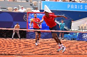 Paris 2024 - Tennis - Austin Krajicek and Rajeev Ram Win Silver