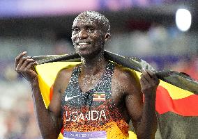 Paris 2024 - 10000m - Joshua Cheptegei of Uganda Wins Gold