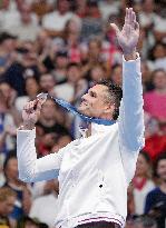 Paris 2024 - 50m Freestyle - Florent Manaudou Wins Bronze