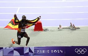 Paris 2024 - 10000m - Joshua Cheptegei of Uganda Wins Gold