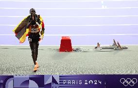 Paris 2024 - 10000m - Joshua Cheptegei of Uganda Wins Gold