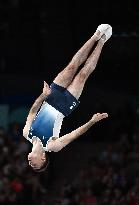 Paris 2024 - Trampoline - Pierre Gouzou Competing