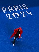 Paris 2024 - Swimming - Illustrations