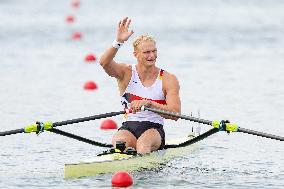 (PARIS2024) FRANCE-VAIRES-SUR-MARNE-OLY-ROWING