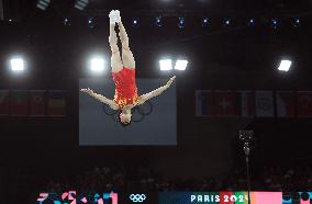 Paris 2024 - Trampoline - Illustrations