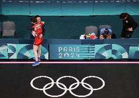 (PARIS2024) FRANCE-PARIS-OLY-TABLE TENNIS