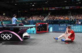 (PARIS2024) FRANCE-PARIS-OLY-TABLE TENNIS