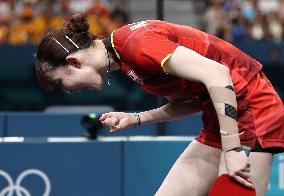 (PARIS2024) FRANCE-PARIS-OLY-TABLE TENNIS