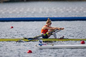 (PARIS2024) FRANCE-VAIRES-SUR-MARNE-OLY-ROWING