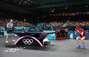 (PARIS2024) FRANCE-PARIS-OLY-TABLE TENNIS