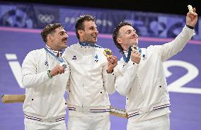 Paris 2024 - BMX - Triple Medal For Team France