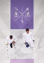 Paris 2024 - Fencing - Illustrations