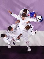 Paris 2024 - Fencing - Illustrations