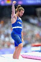 Paris 2024- Pole Vault French Team at Paris 2024 Olympic Games
