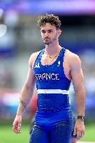 Paris 2024- Pole Vault French Team at Paris 2024 Olympic Games