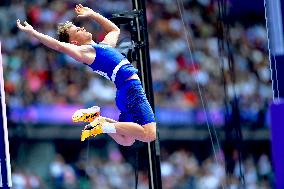 Paris 2024- Pole Vault French Team at Paris 2024 Olympic Games