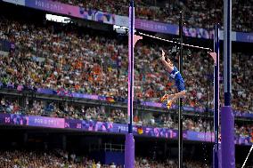 Paris 2024- Pole Vault French Team at Paris 2024 Olympic Games