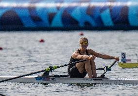 (PARIS2024) FRANCE-VAIRES-SUR-MARNE-OLY-ROWING