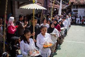 Traditional Ceremony Ngemban Taun In Cireundeu