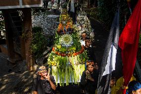 Traditional Ceremony Ngemban Taun In Cireundeu