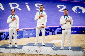 Paris 2024 - BMX - Triple Medal For Team France