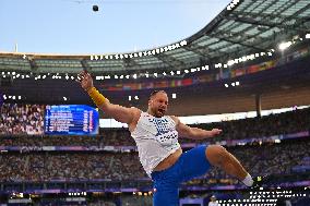 Paris 2024 - Shot Put - Illustrations