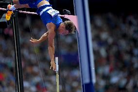 Paris 2024- Pole Vault French Team at Paris 2024 Olympic Games