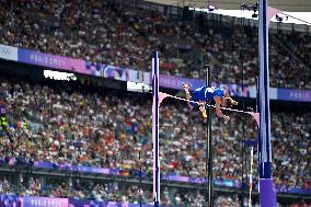 Paris 2024- Pole Vault French Team at Paris 2024 Olympic Games