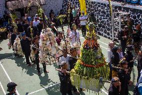 Traditional Ceremony Ngemban Taun In Cireundeu