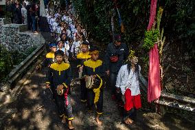 Traditional Ceremony Ngemban Taun In Cireundeu