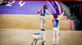 Paris 2024 - BMX - Triple Medal For Team France