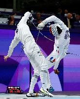 Paris 2024 - Fencing - Illustrations