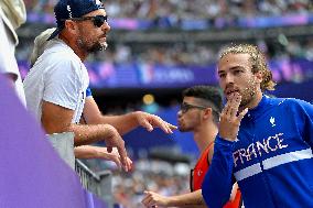 Paris 2024- Pole Vault French Team at Paris 2024 Olympic Games