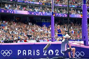 Paris 2024- Pole Vault French Team at Paris 2024 Olympic Games