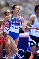 Paris 2024- Women 800m French Team at Paris 2024 Olympic Games