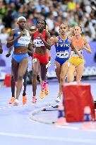 Paris 2024- Women 800m French Team at Paris 2024 Olympic Games