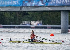 (PARIS2024) FRANCE-VAIRES-SUR-MARNE-OLY-ROWING