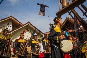 Traditional Ceremony Ngemban Taun In Cireundeu