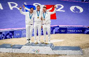 Paris 2024 - BMX - Triple Medal For Team France