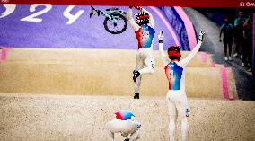 Paris 2024 - BMX - Triple Medal For Team France