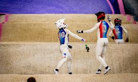 Paris 2024 - BMX - Triple Medal For Team France