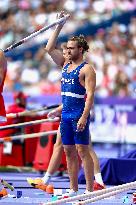 Paris 2024- Pole Vault French Team at Paris 2024 Olympic Games